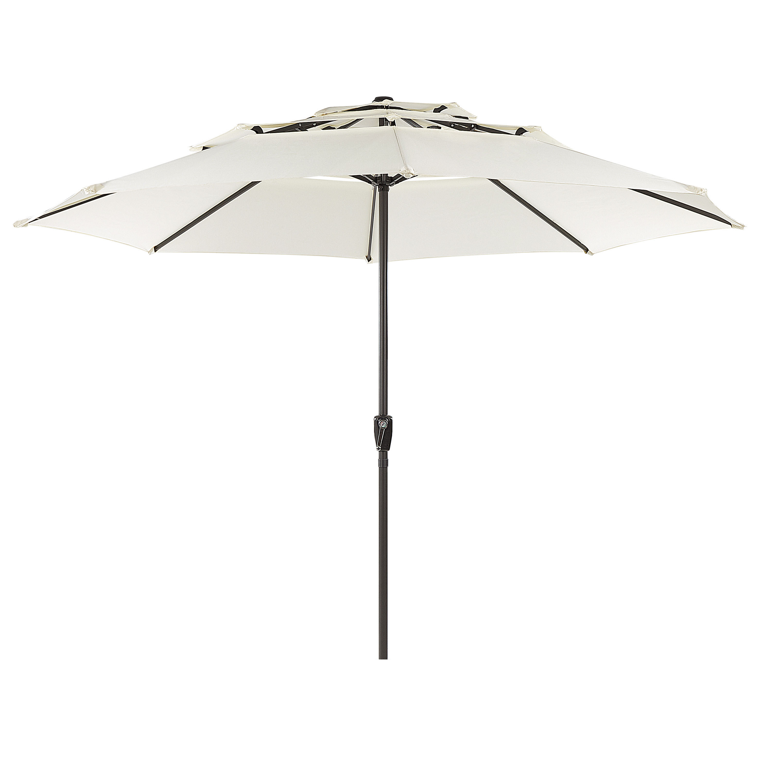 Parasoll 285 cm BIBIONE Ljusbeige