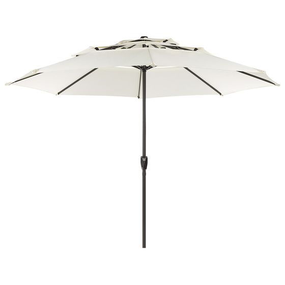 Parasoll 285 cm BIBIONE Ljusbeige