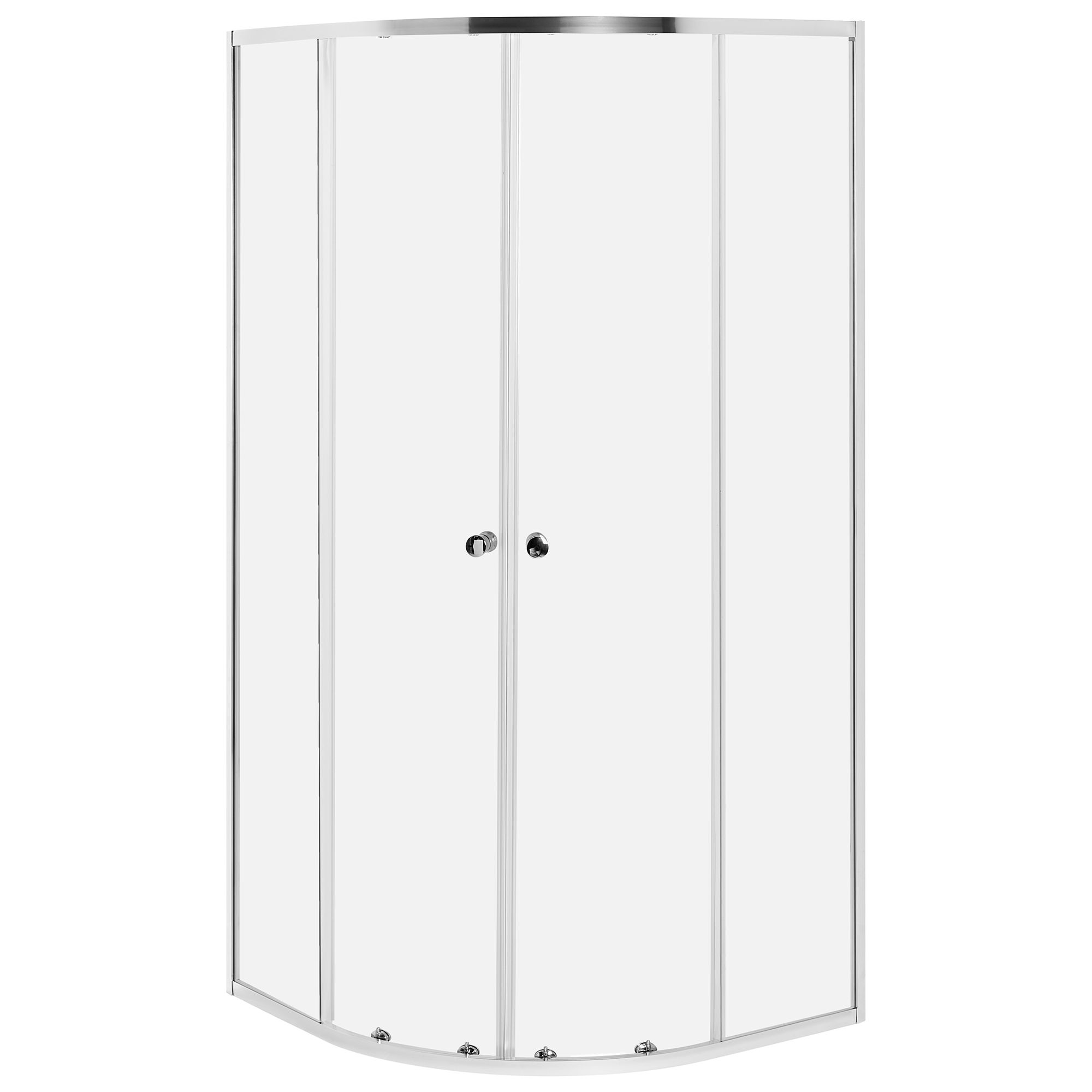 Duschväggar ONELLI 900 x 900 x 1900 mm Silver