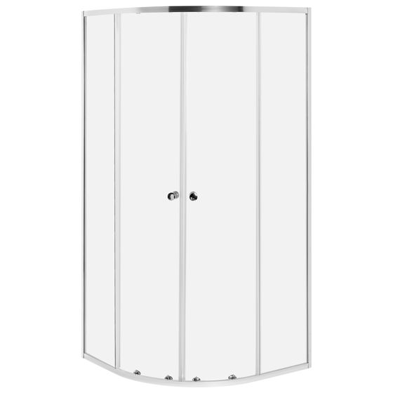Duschväggar ONELLI 900 x 900 x 1900 mm Silver