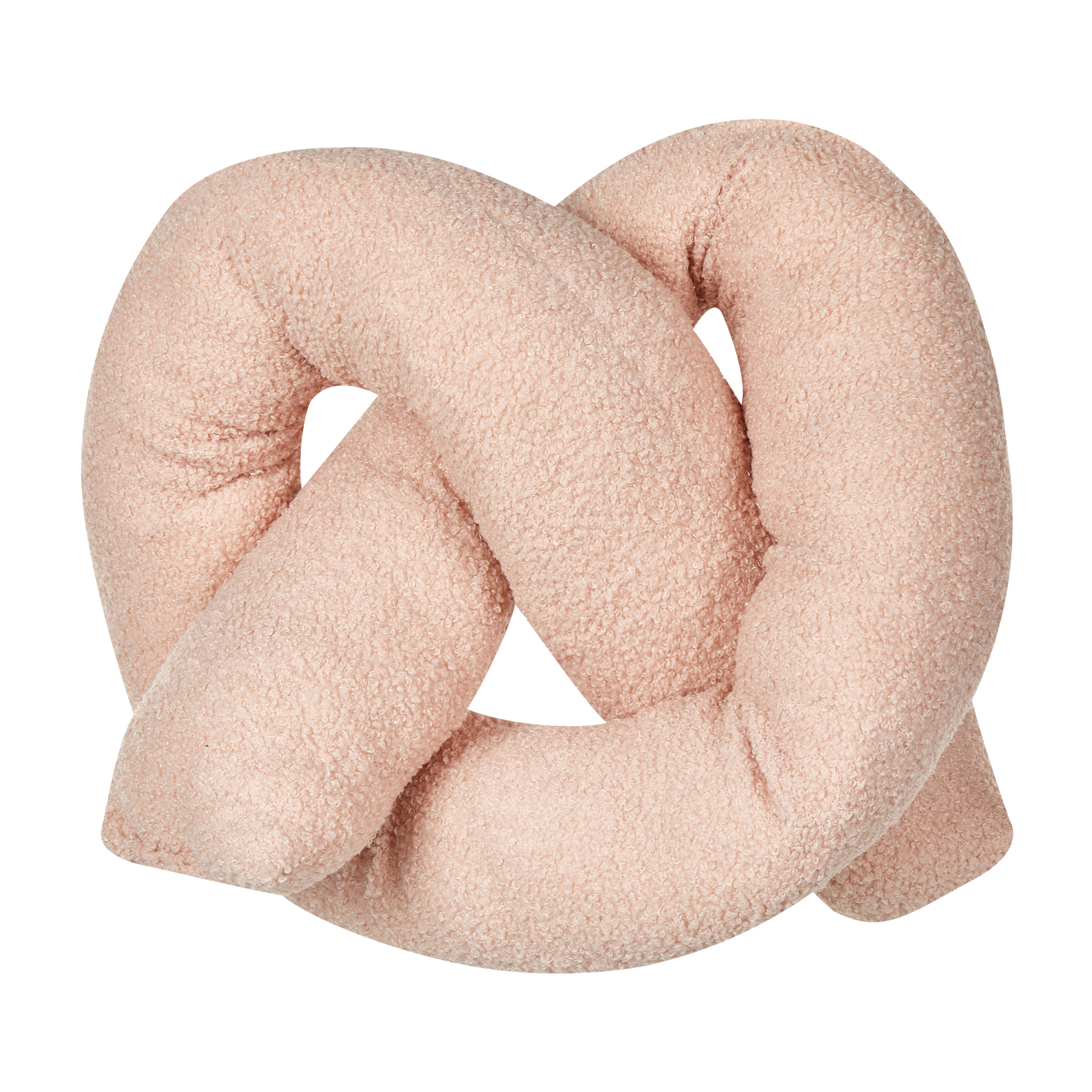 Prydnadskudde GLADIOLUS 172 x 14 cm Bouclé Rosa Monokromt