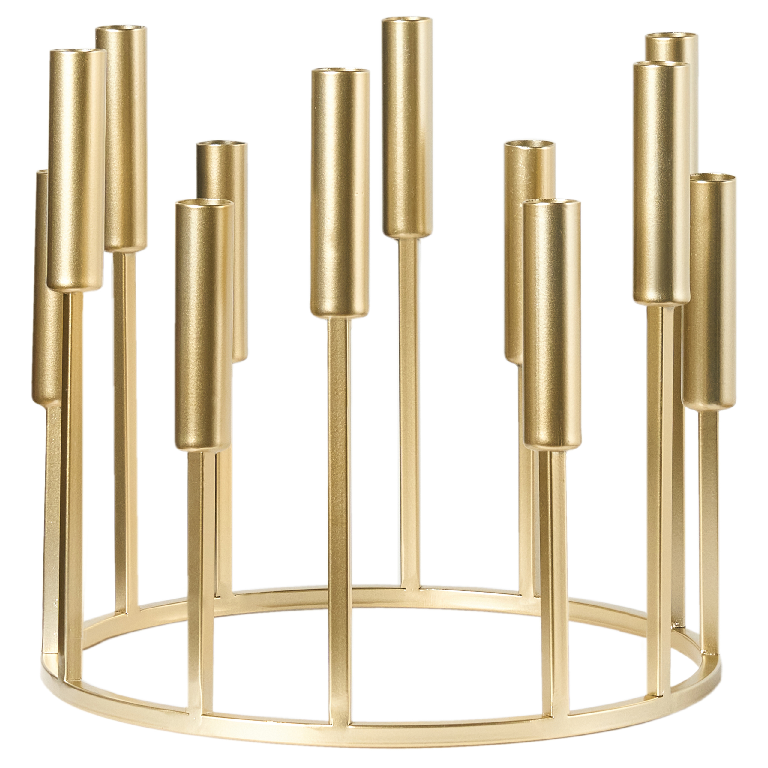 Ljusstake TRAFARIA 26 cm Metall Guld
