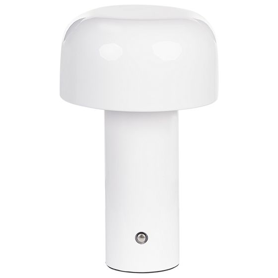 Trådlös LED-bordslampa BESOS med dimmer Metall Vit