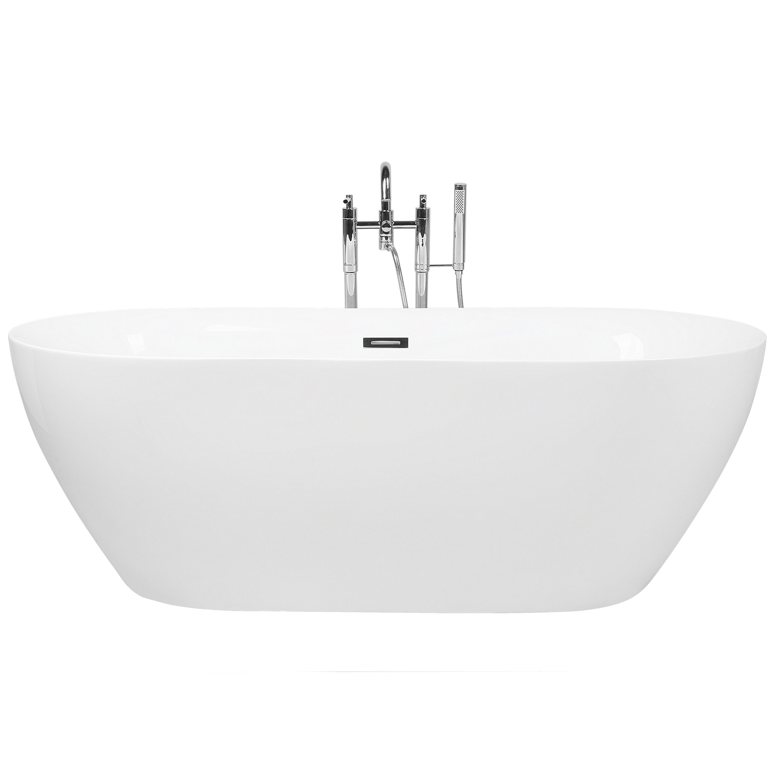 Fristående badkar CARRERA 1800 x 800 mm Vit