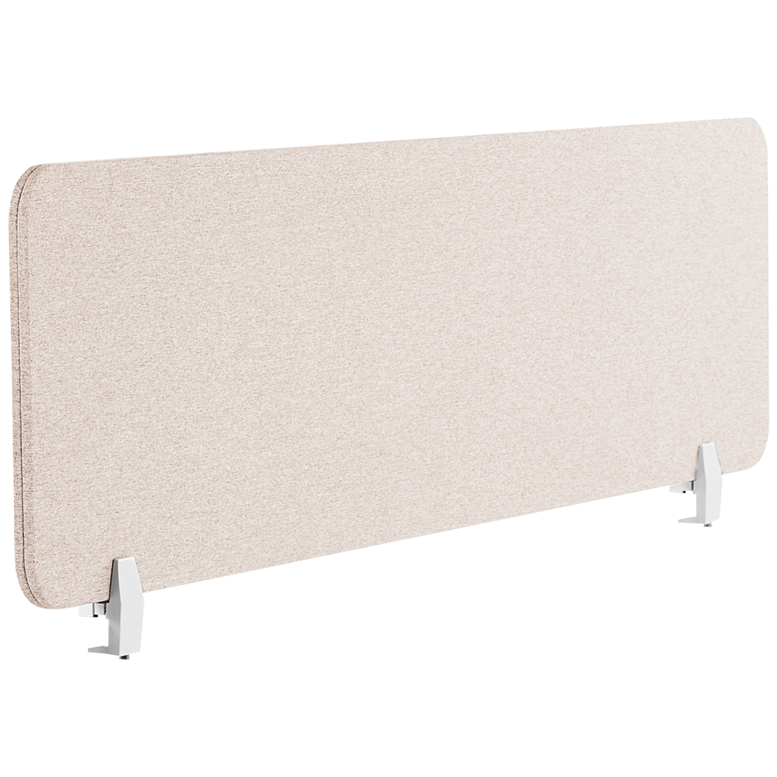 Skiljevägg för skrivbord WALLY 160 x 40 cm Beige