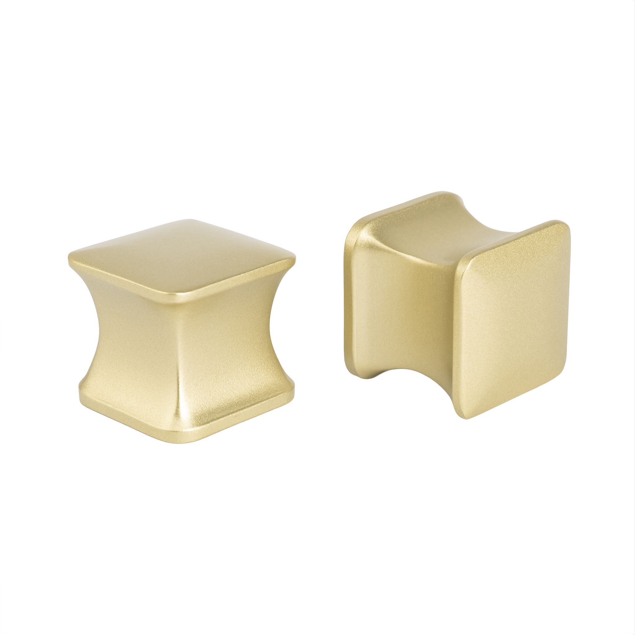 REA handtag till duschdörr 4 , Borstat guld, 3x3x2,8cm