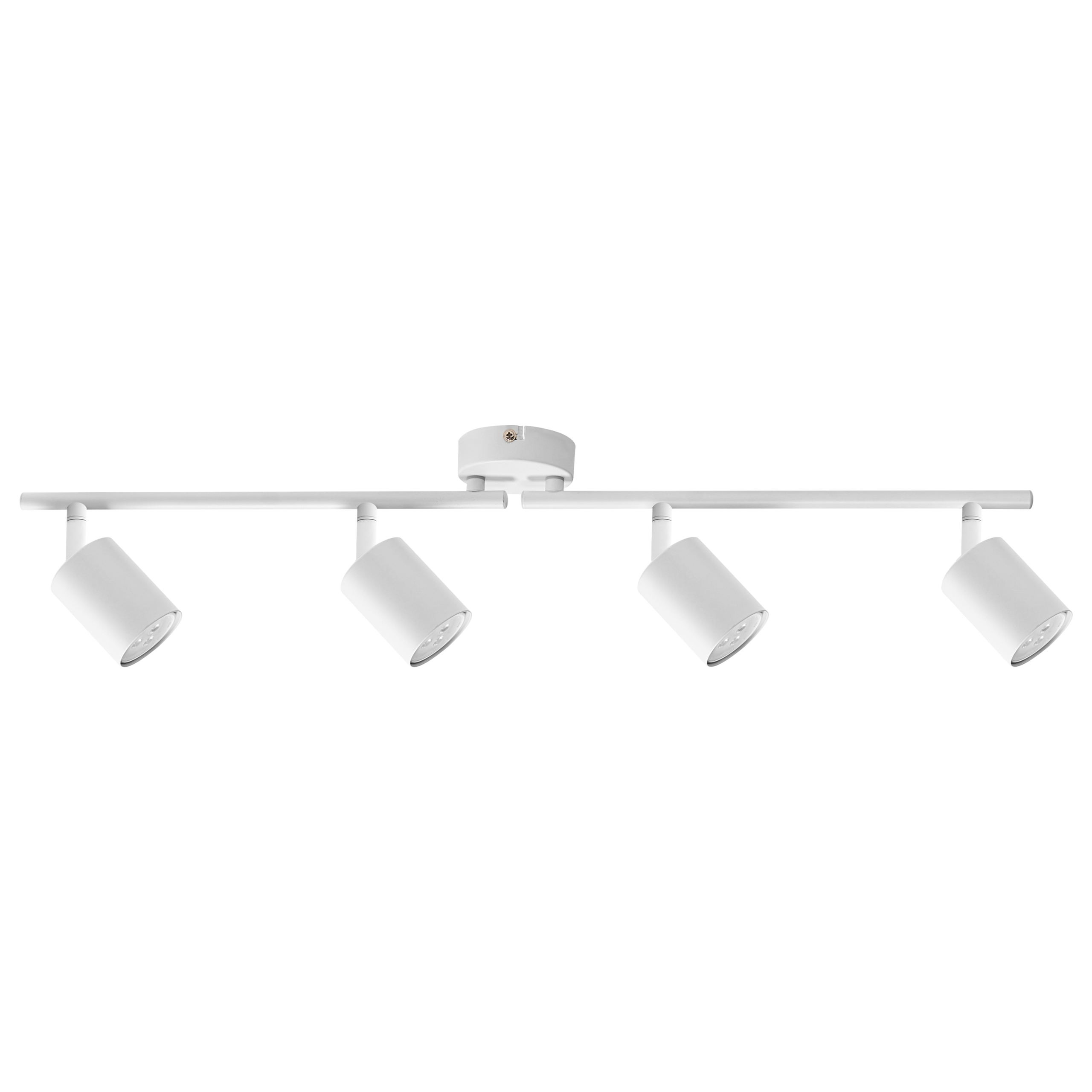 Spotlight med 4 lampor NYANDO Metall Vit