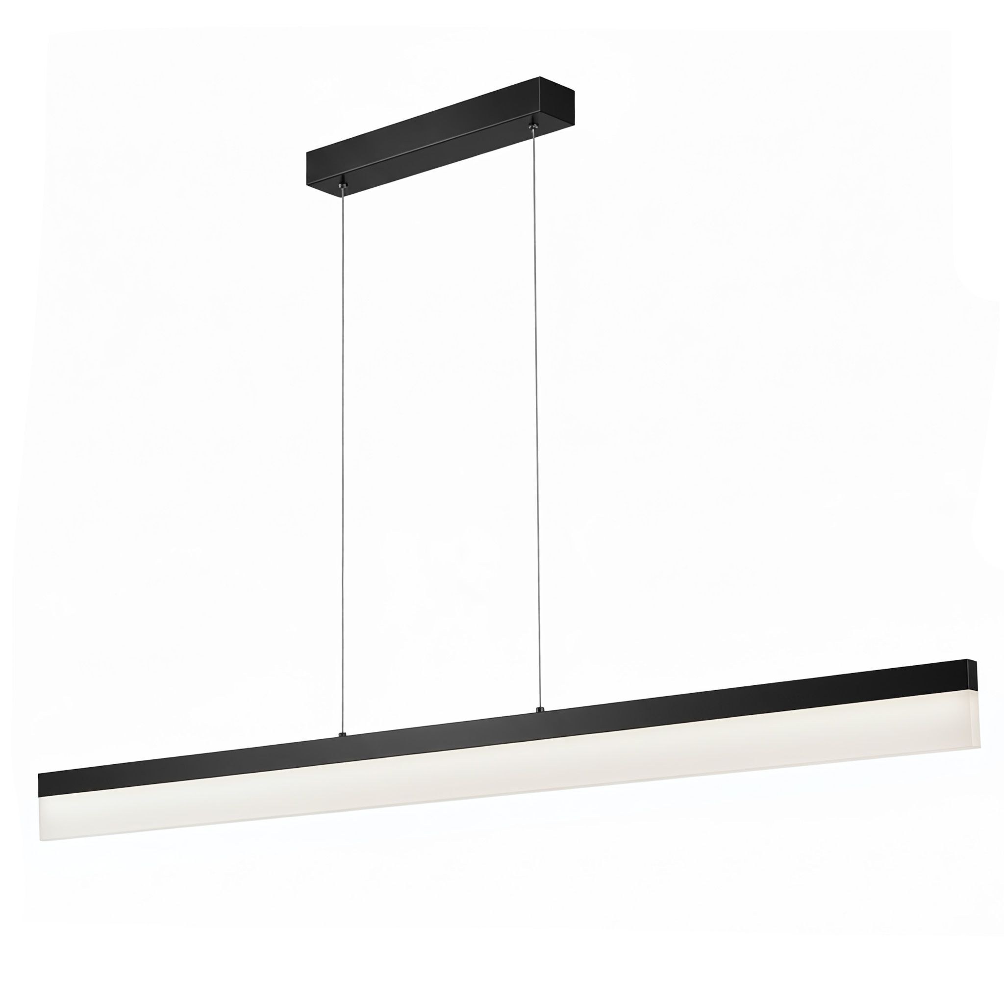 TOOLIGHT hängande taklampa APP1692-CP 120cm LED Svart 120x1,2x150cm
