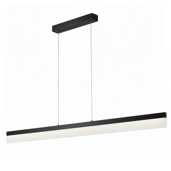 TOOLIGHT hängande taklampa APP1692-CP 120cm LED Svart 120x1,2x150cm