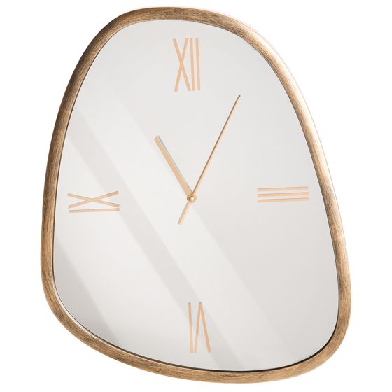 Väggklocka CASTALLA 45 cm Mörkbrun