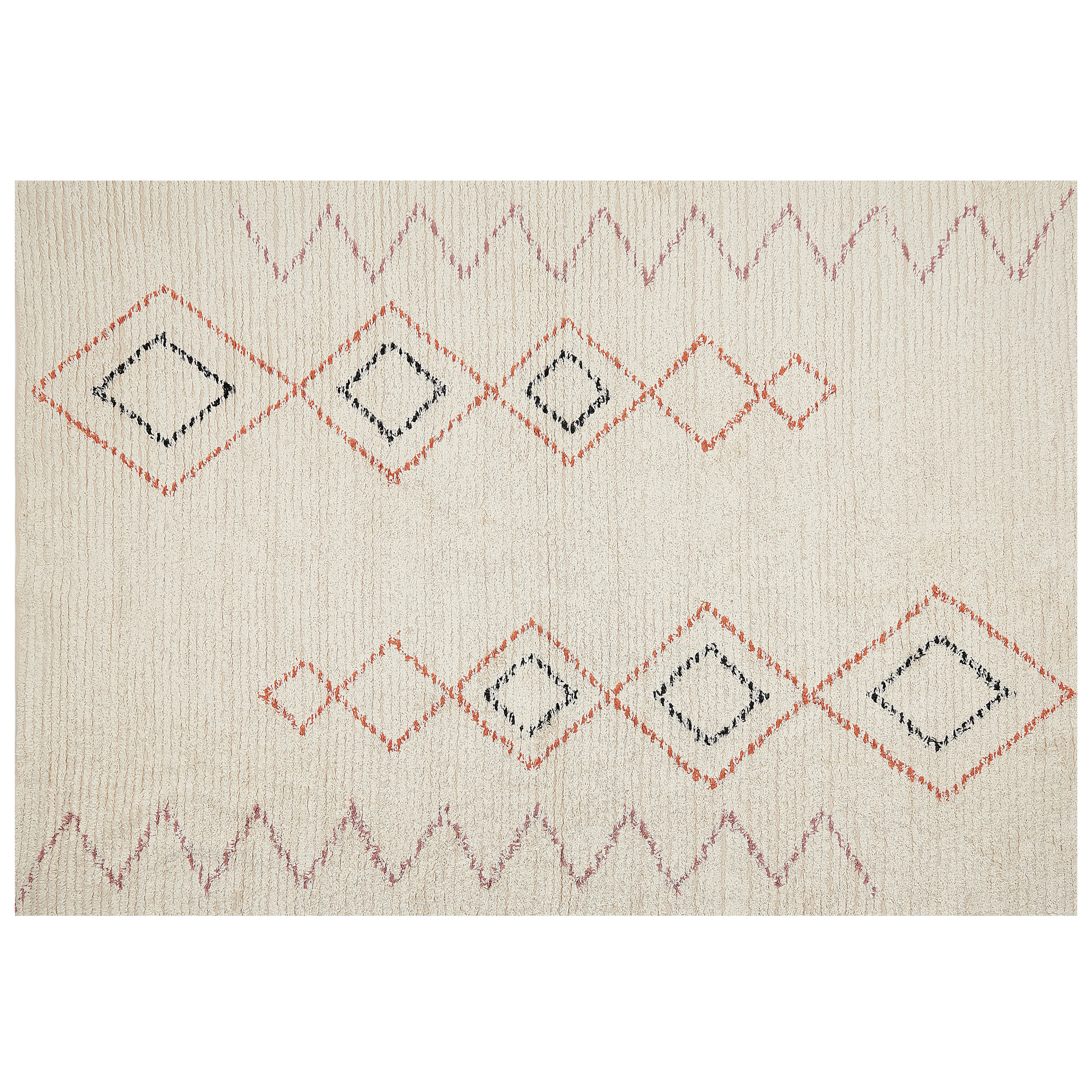 Matta GUWAHATI Beige 160 x 230 cm Bomull