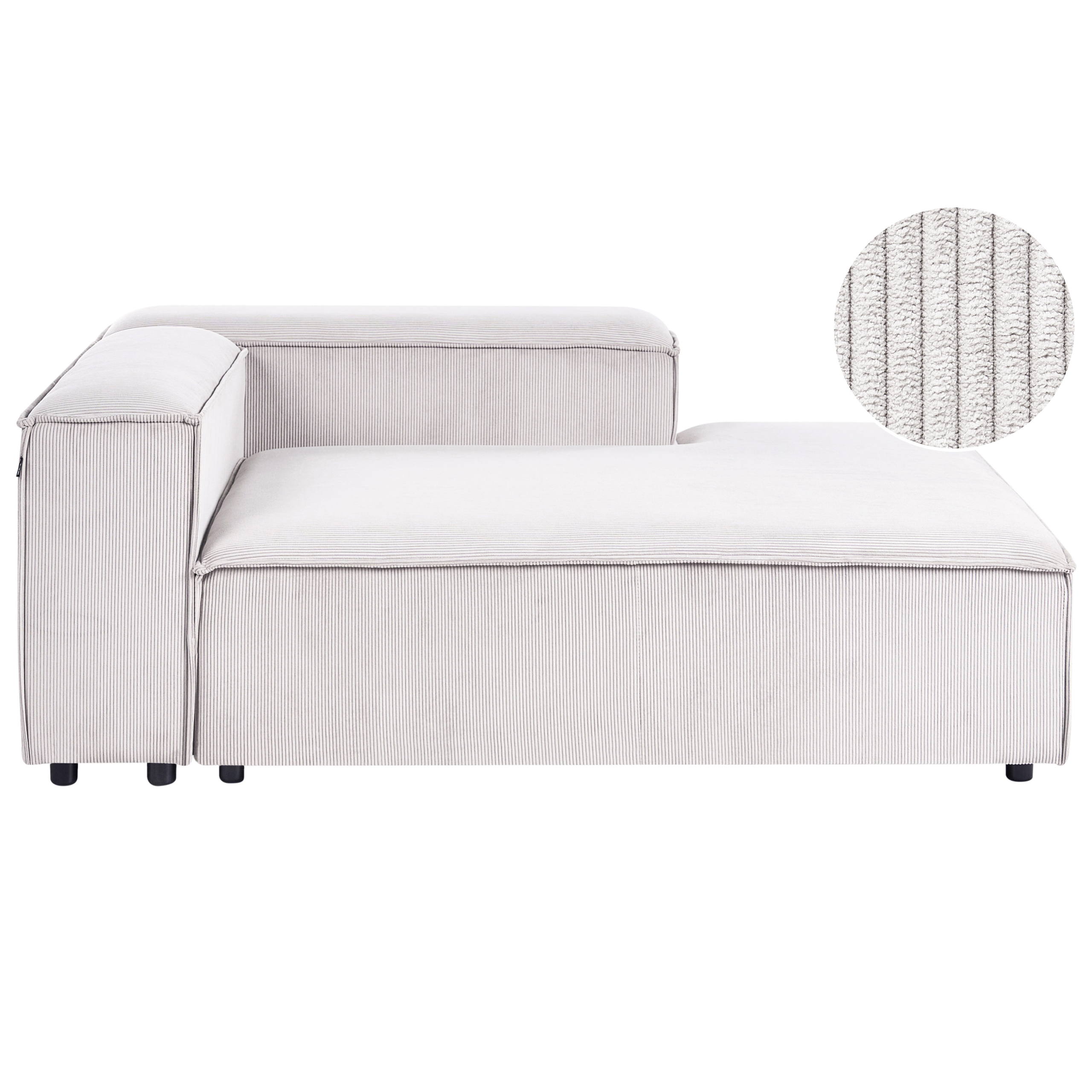 Vänstervänd schäslong ARDAL Manchester Off-White