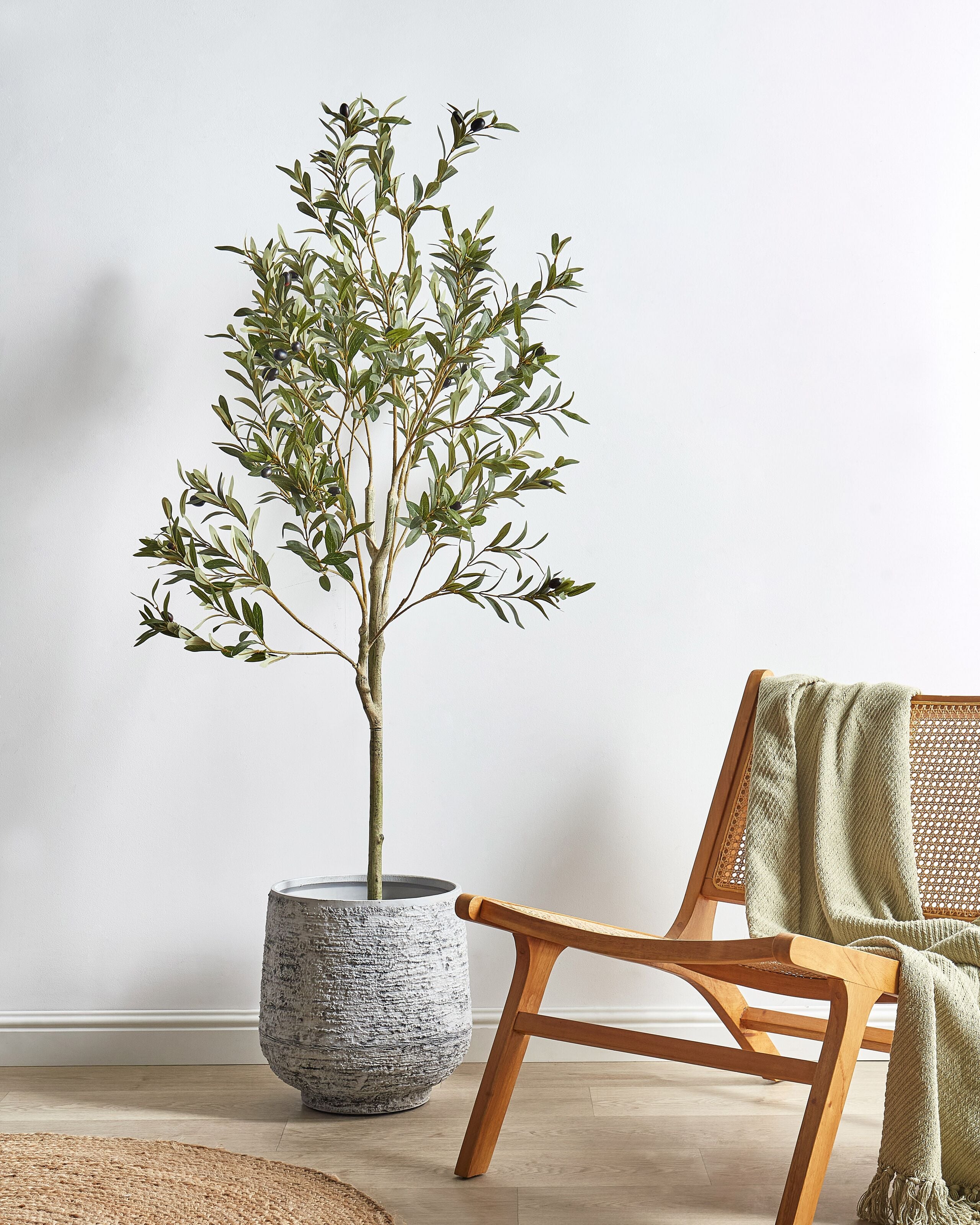 Konstgjord växt OLIVE TREE 153 cm Grön