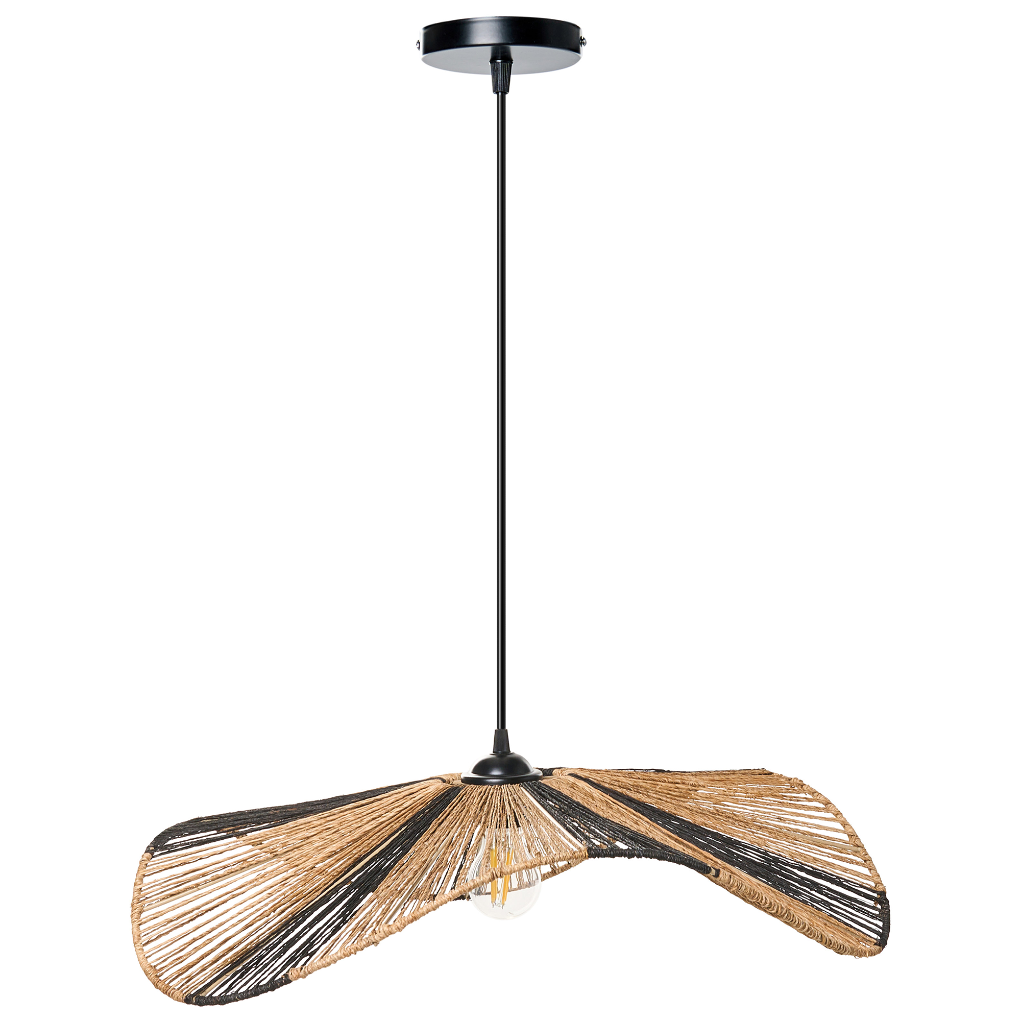 Pendellampa CIBUCO Jute Naturlig