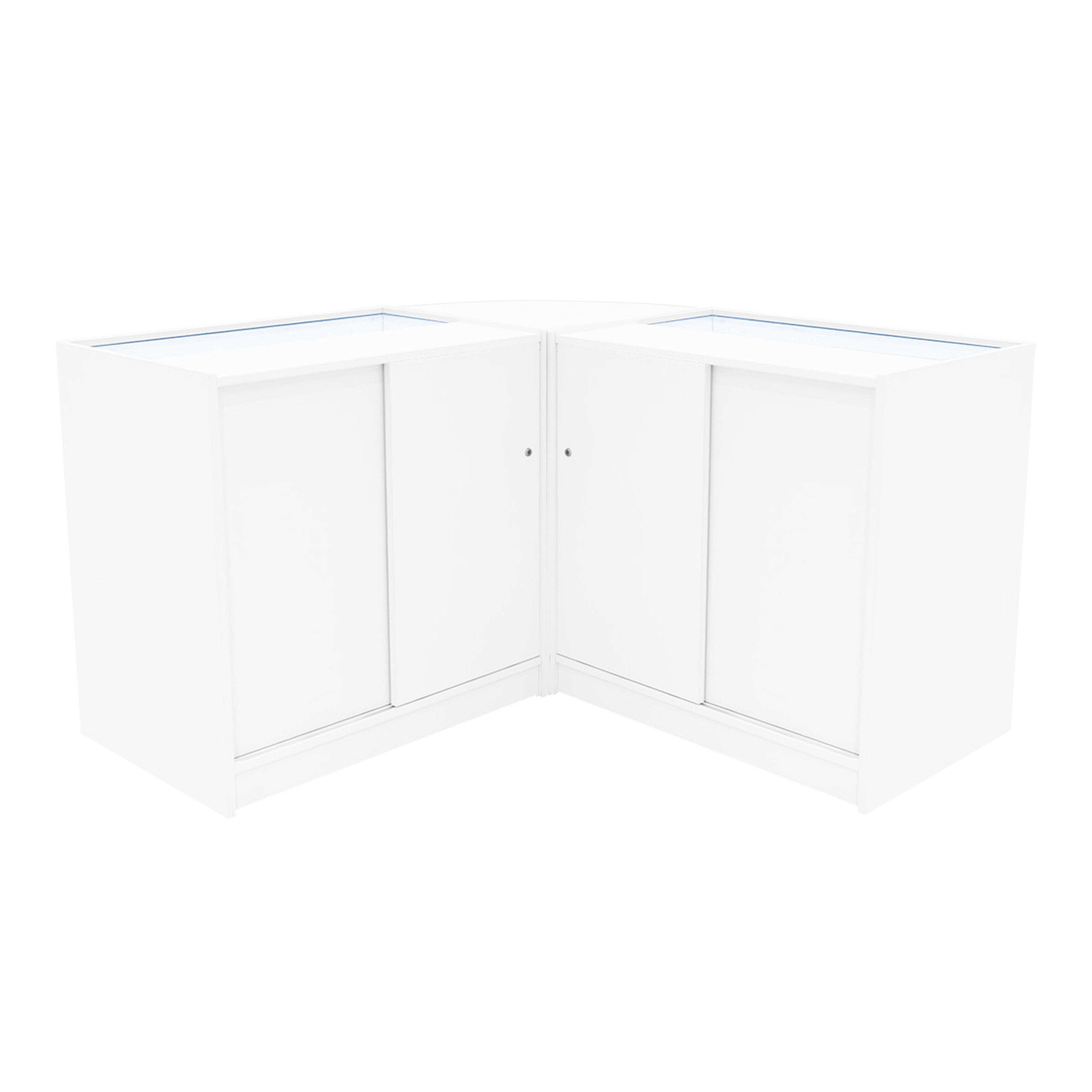 Theseus LED-diskset LM60 & 2 x B900 - Vit