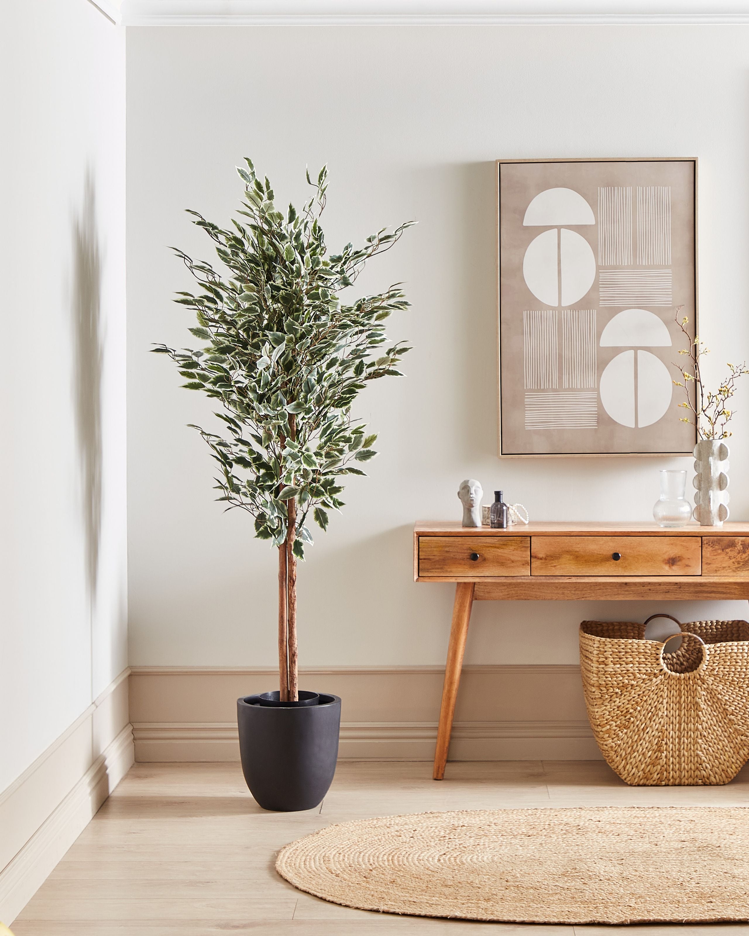 Konstgjord växt FICUS 167 cm Grön