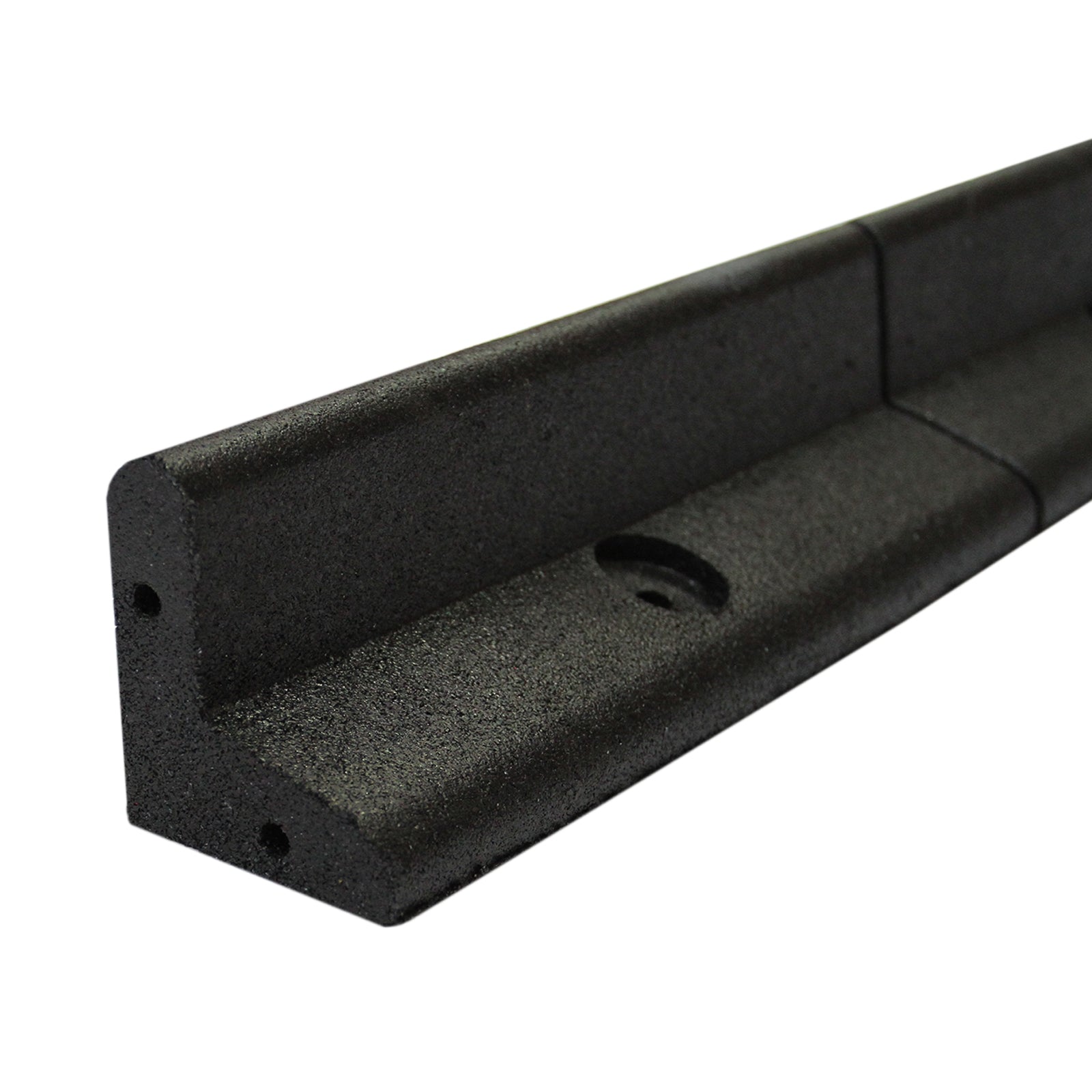 Flexibel gräsmattekant svart 1,2 m x 24