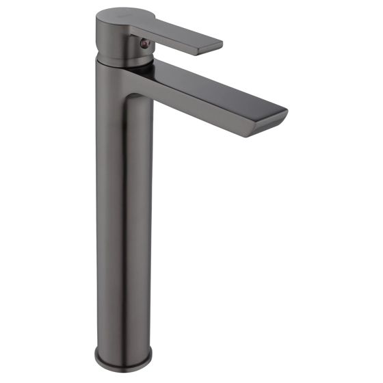 REA Tvättställsblandare Argus Hög Titan, 4,6x9,4x28,5cm