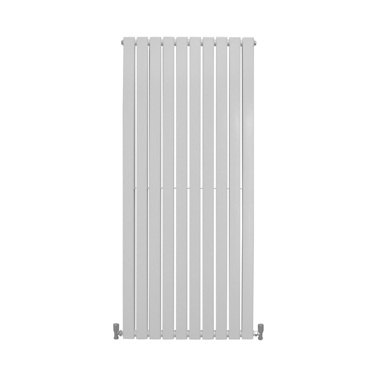 Designradiatorer för platta element, blankvita, 1600 mm x 700 mm