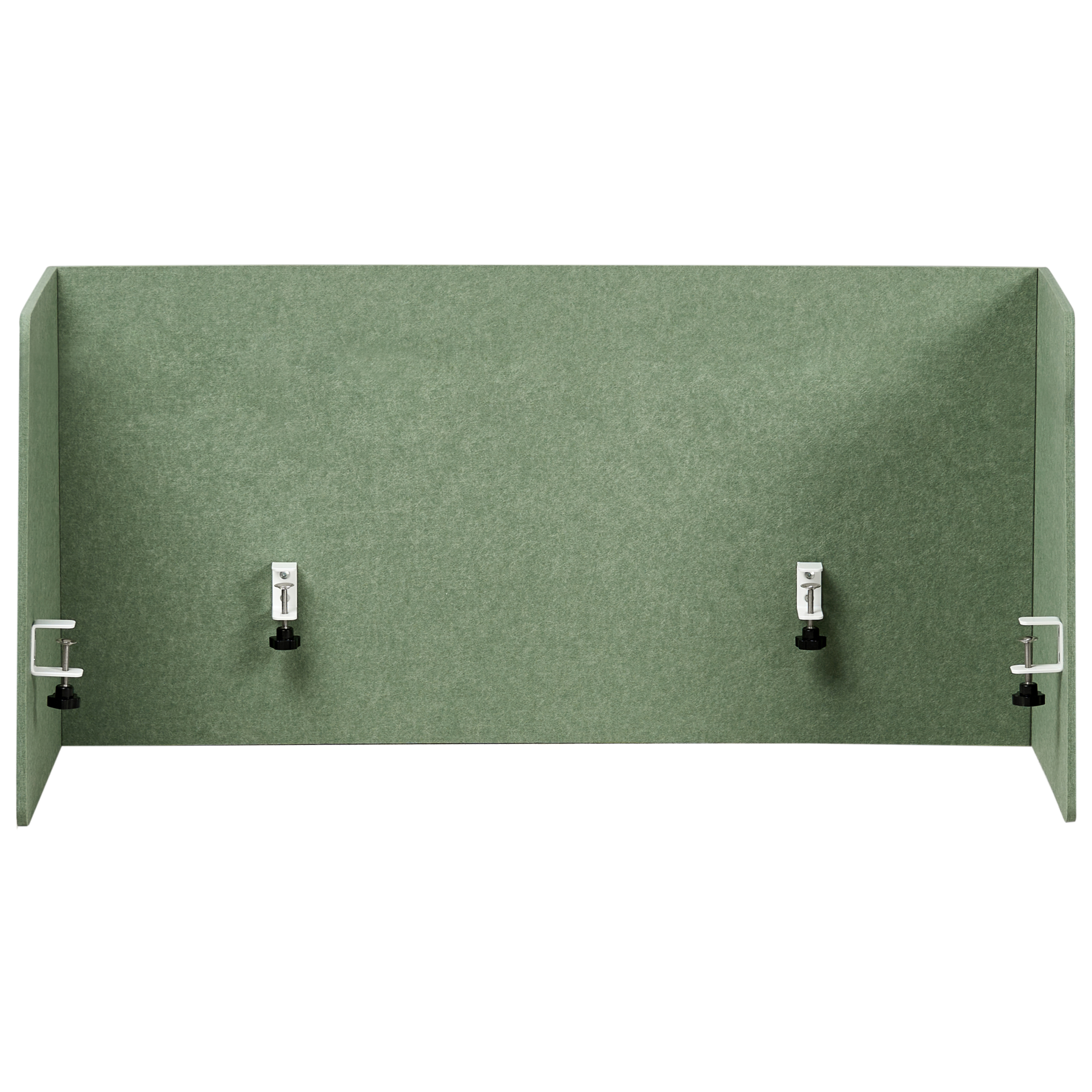 Skiljevägg för skrivbord SOLOA 210 x 61 cm Grön