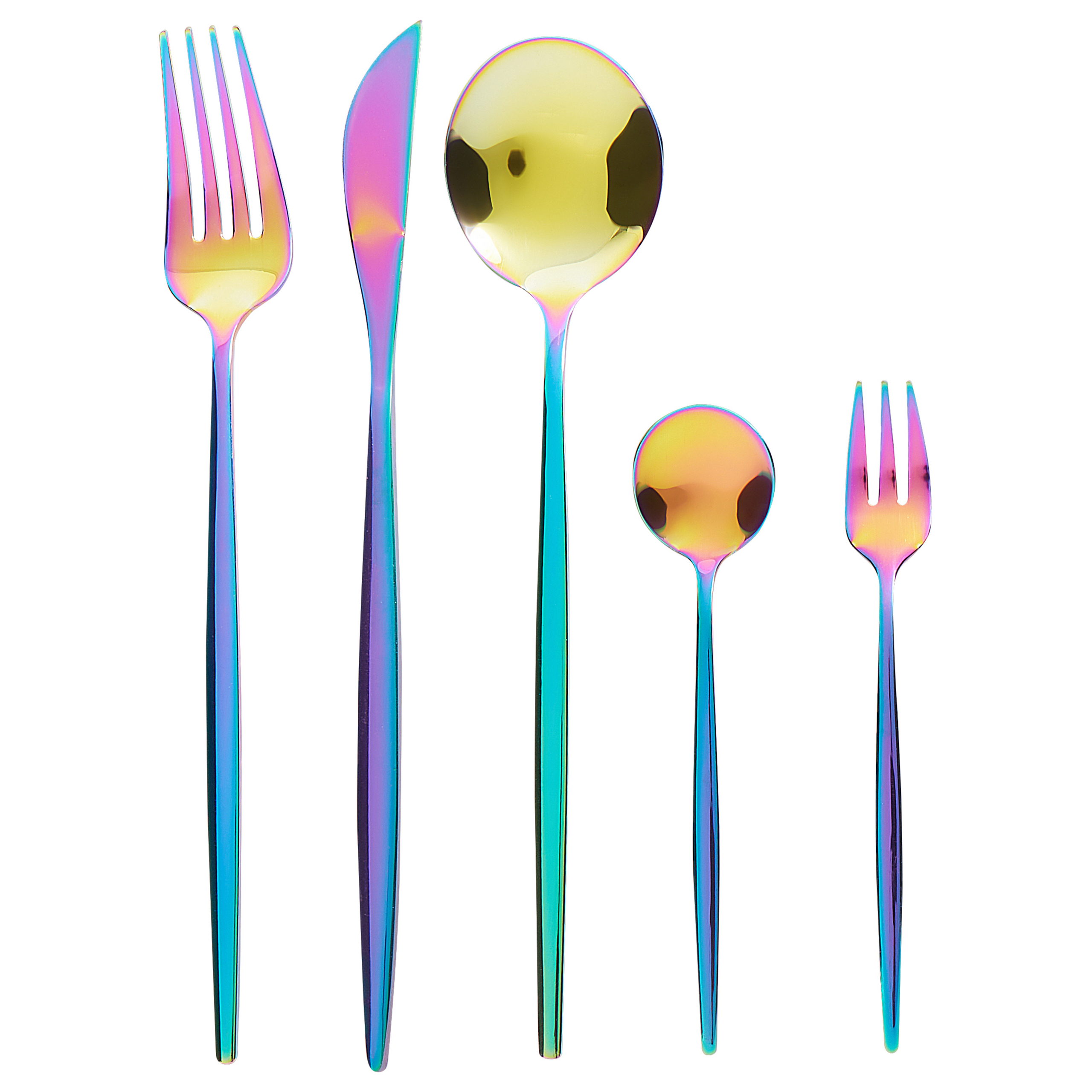 Bestickset 30-pack RIGATONI Flerfärgad