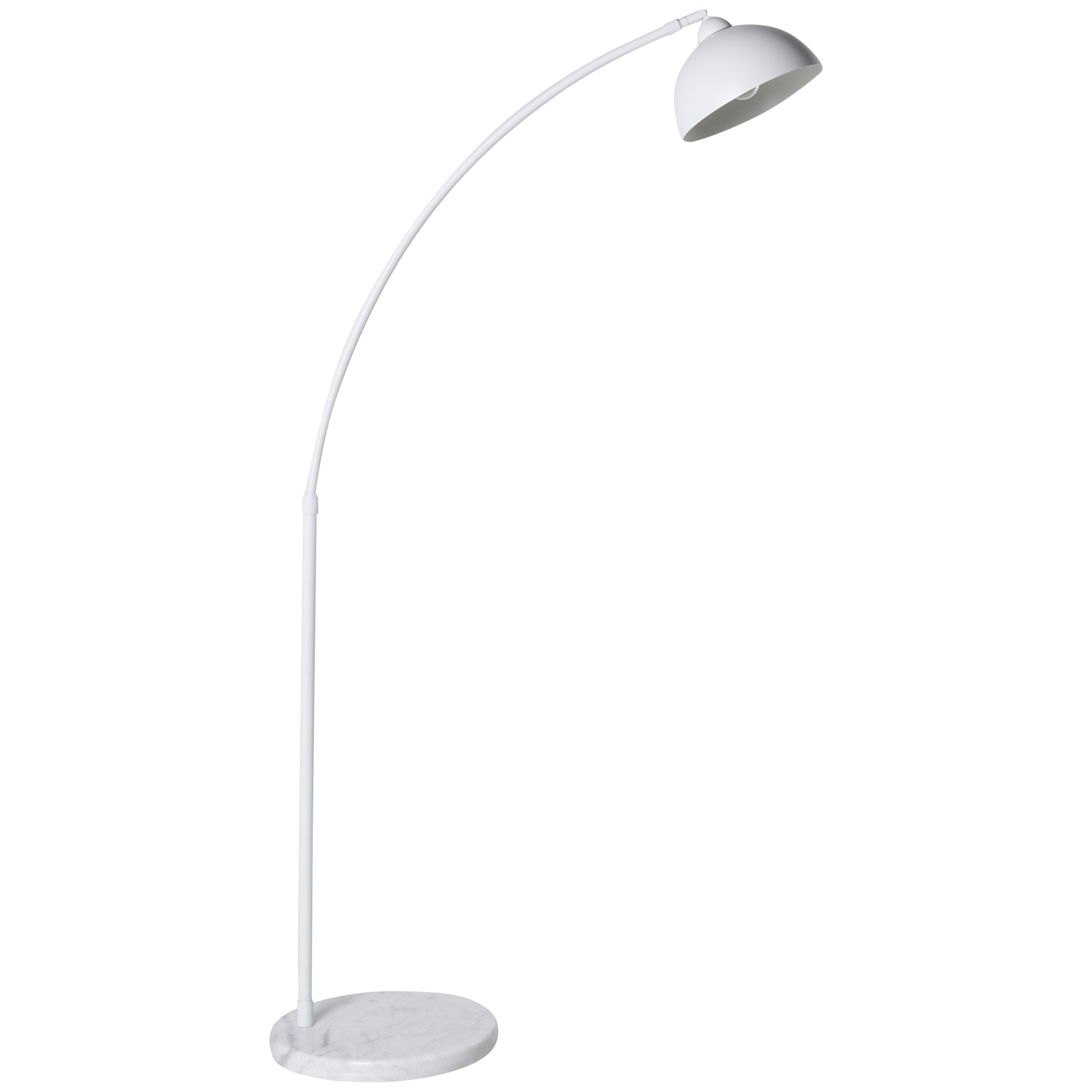 Golvlampa CAGAYAN Metall Vit