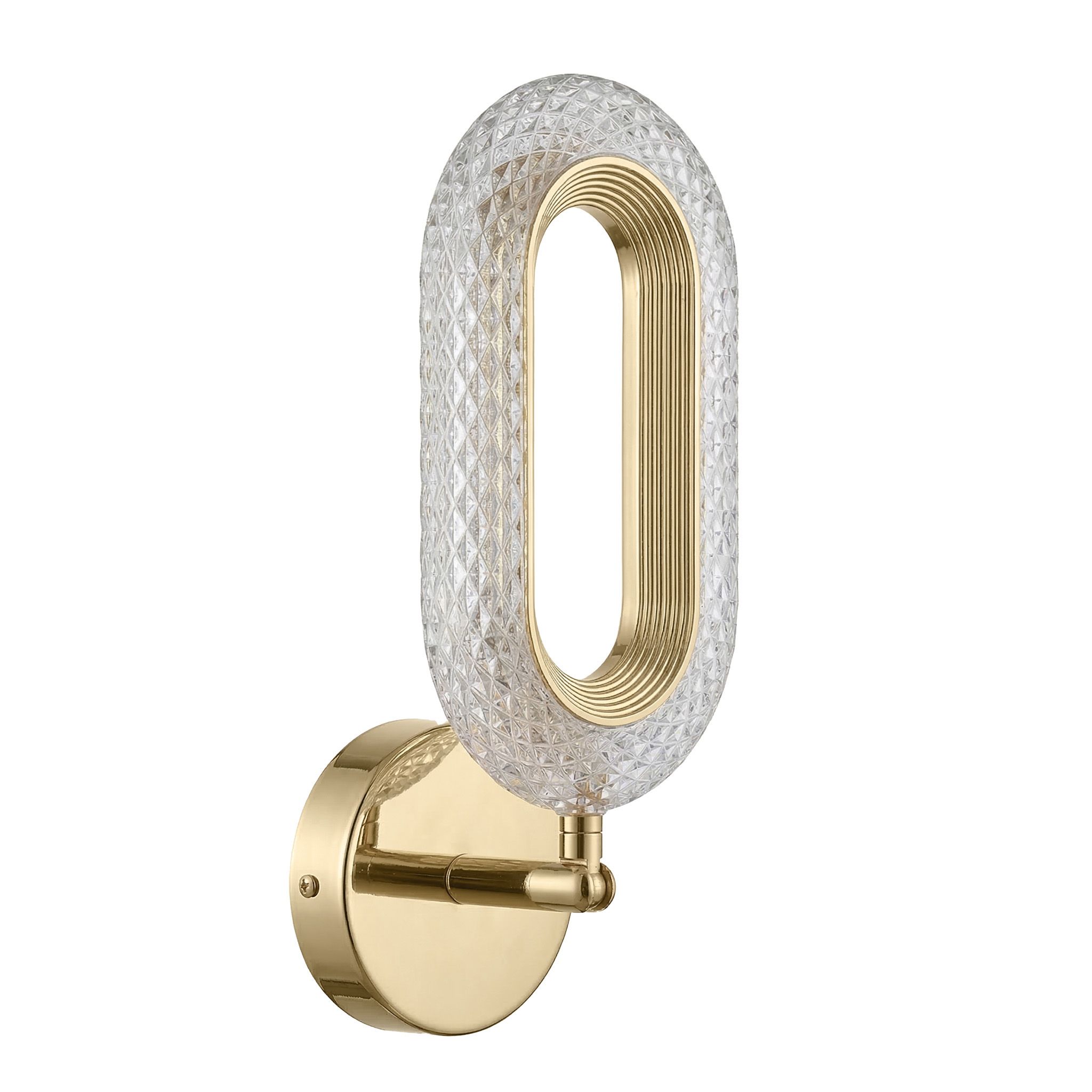 TOOLIGHT vägglampa G171-W LED Guld 19x10,5x25cm