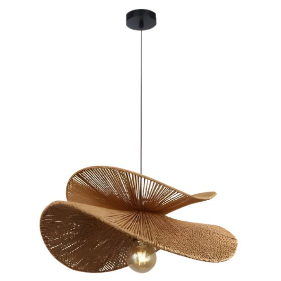 TOOLIGHT hängande taklampa APP1828-1CP Svart/Brun 58x58x50cm
