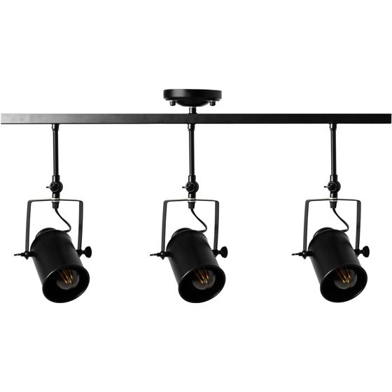 TOOLIGHT hängande taklampa APP487-3C Svart 70x70x38cm