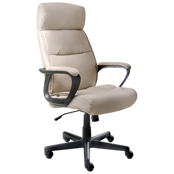 Kontorsfåtölj GURU Konstläder Beige