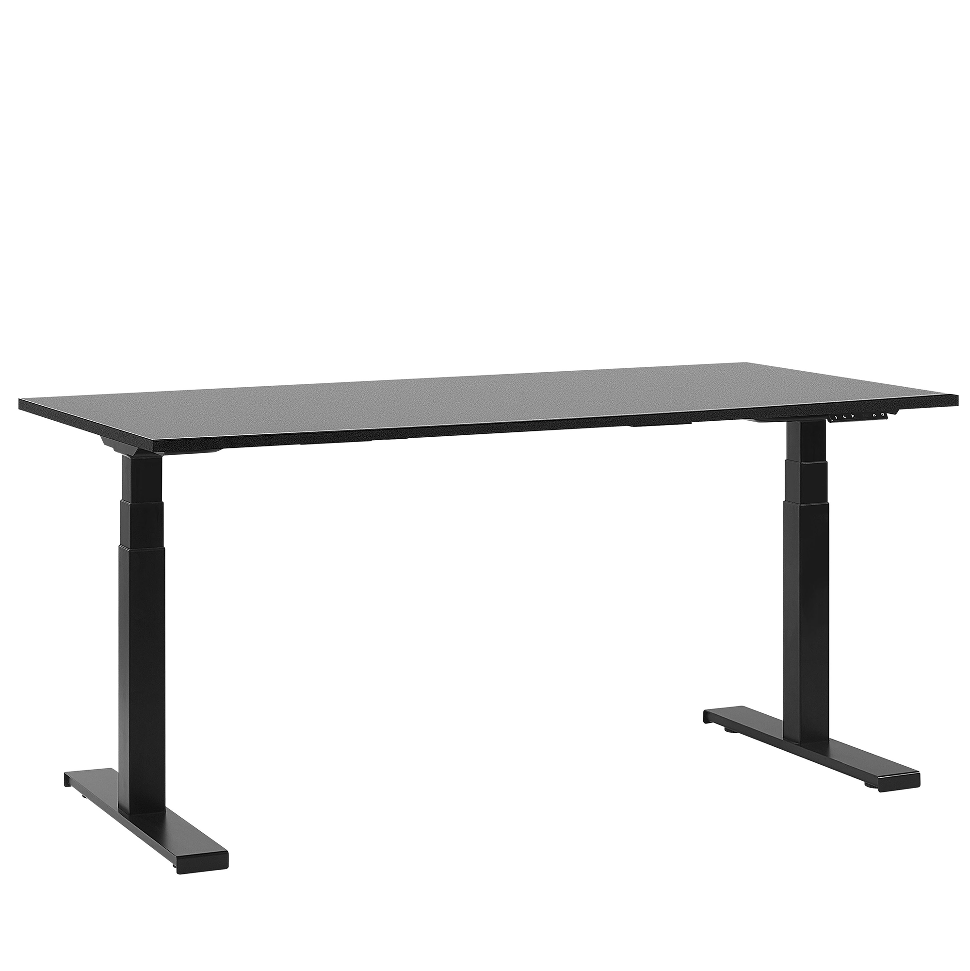 Elektriskt höj- och sänkbart skrivbord DESTIN II 160 cm 72 cm Svart