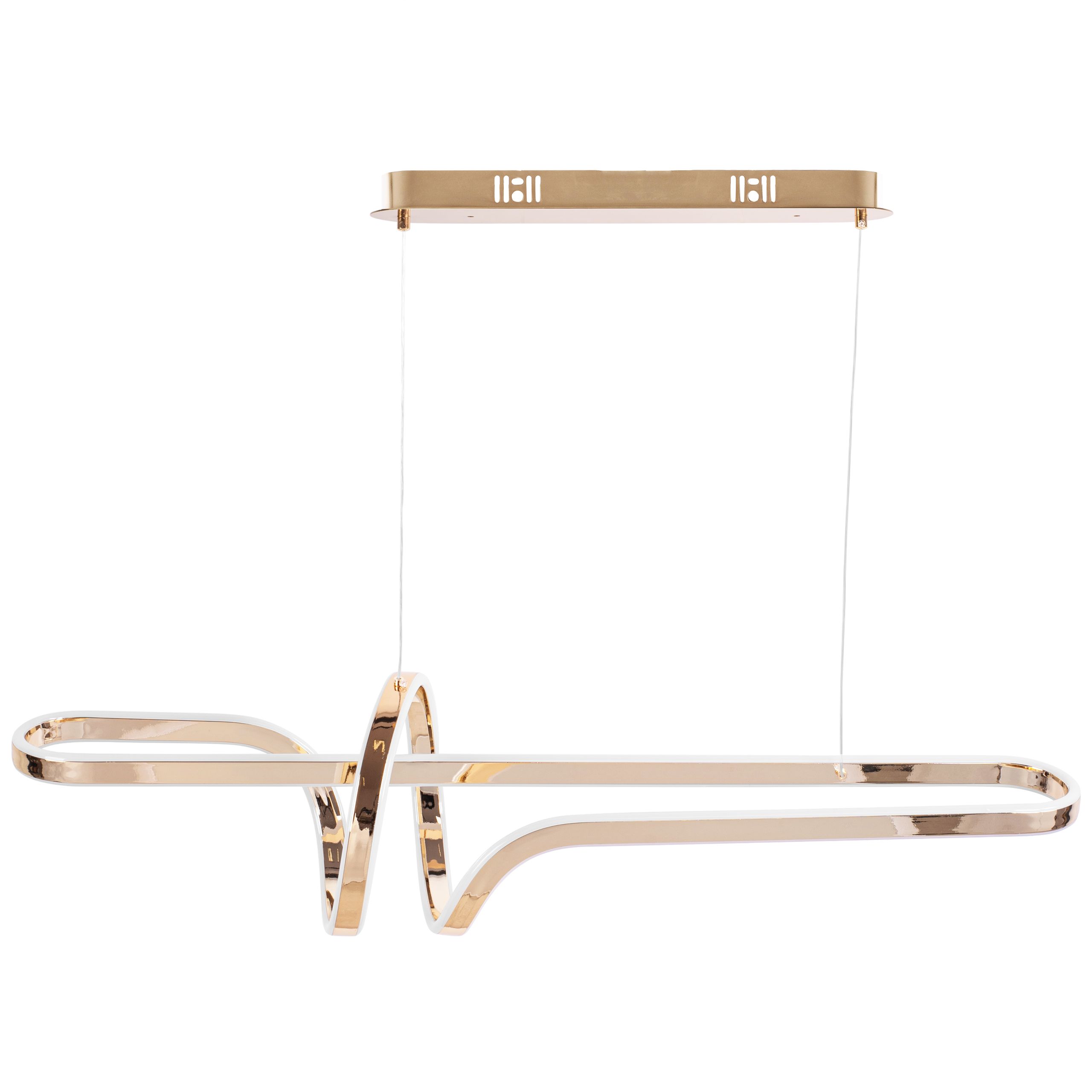 TOOLIGHT hängande taklampa LED G039-CP Guld 98x98x24cm