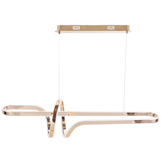 TOOLIGHT hängande taklampa LED G039-CP Guld 98x98x24cm