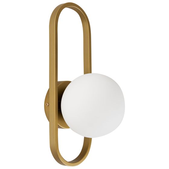 Vägglampa VARDI Metall Guld
