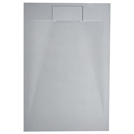 Duschkar AZZURRO 80 x 120 x 3 cm Grå