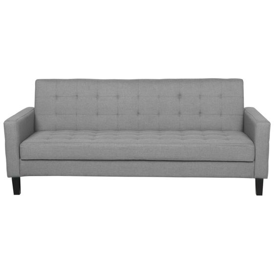 Bäddsoffa 3-sits VEHKOO Ljusgrå
