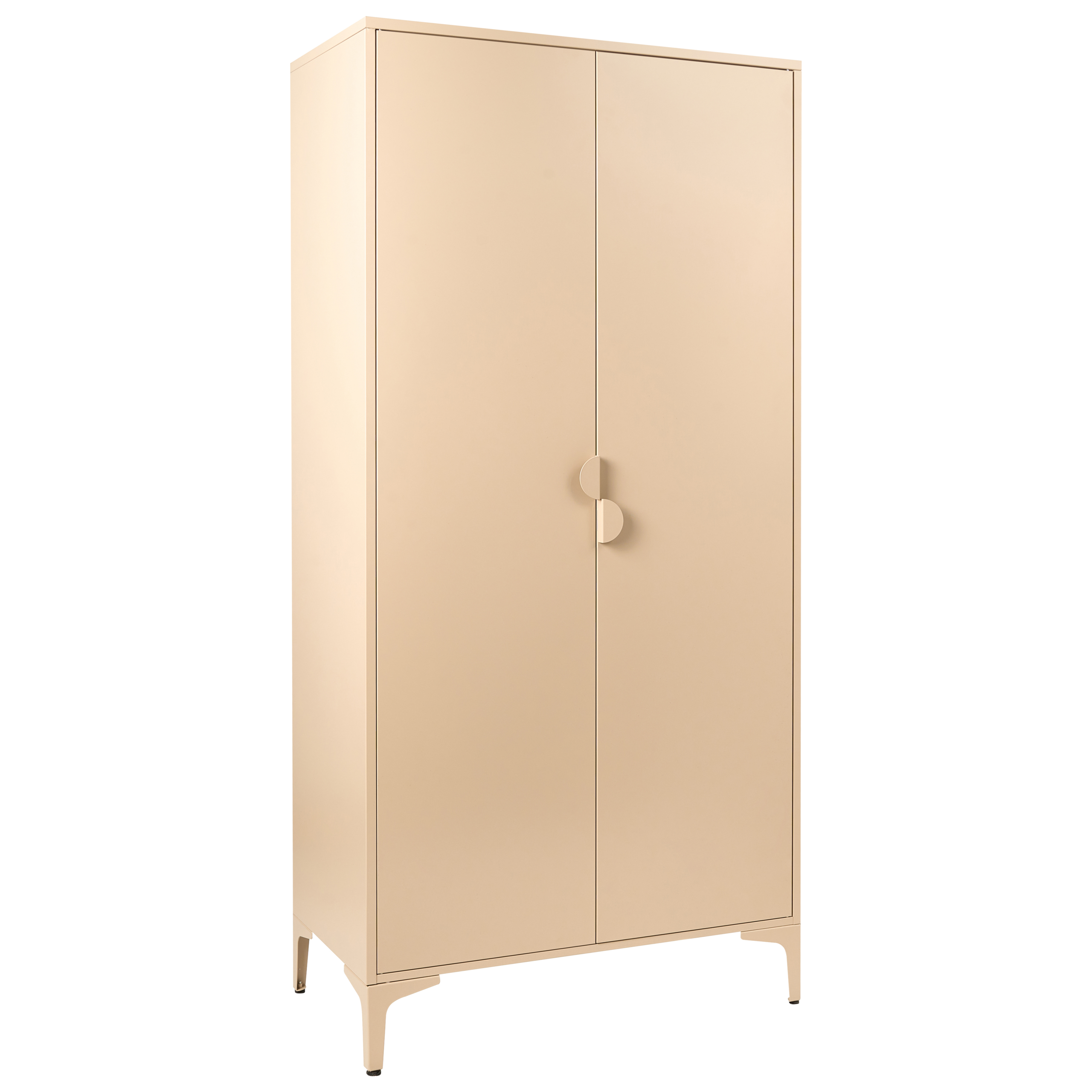 Garderob ARDURA Beige Metall