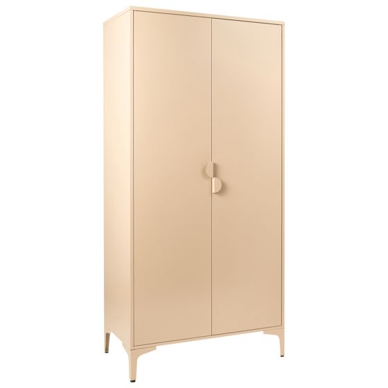 Garderob ARDURA Beige Metall