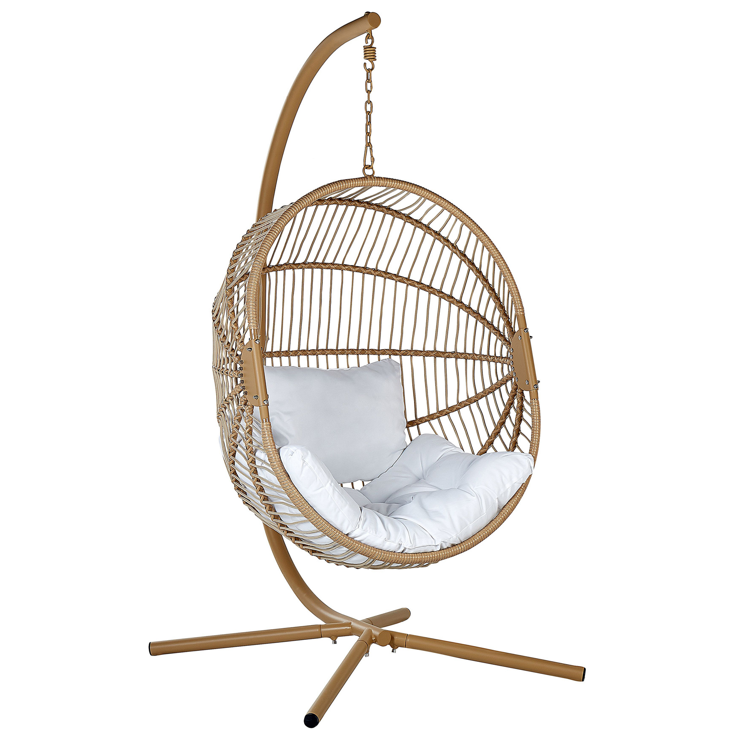 Hängstol med stativ ACRI Konstrotting Beige