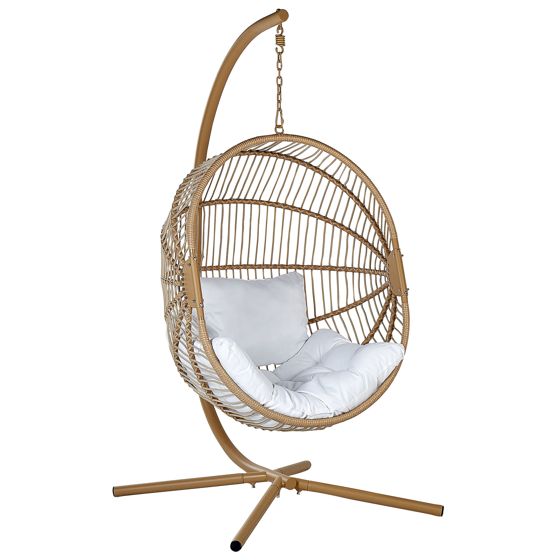 Hängstol med stativ ACRI Konstrotting Beige