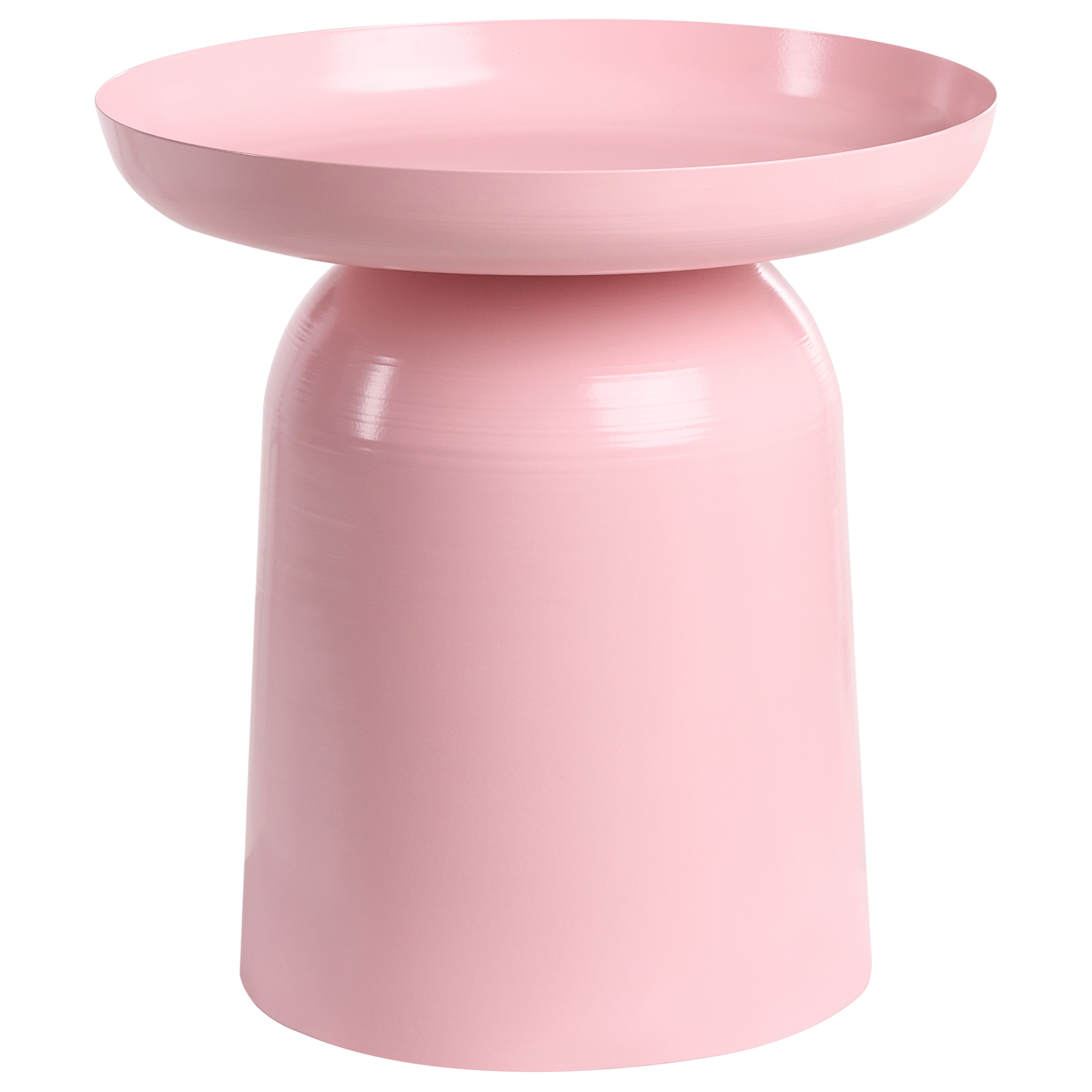 Sidobord TORRENS Metall Pastellrosa