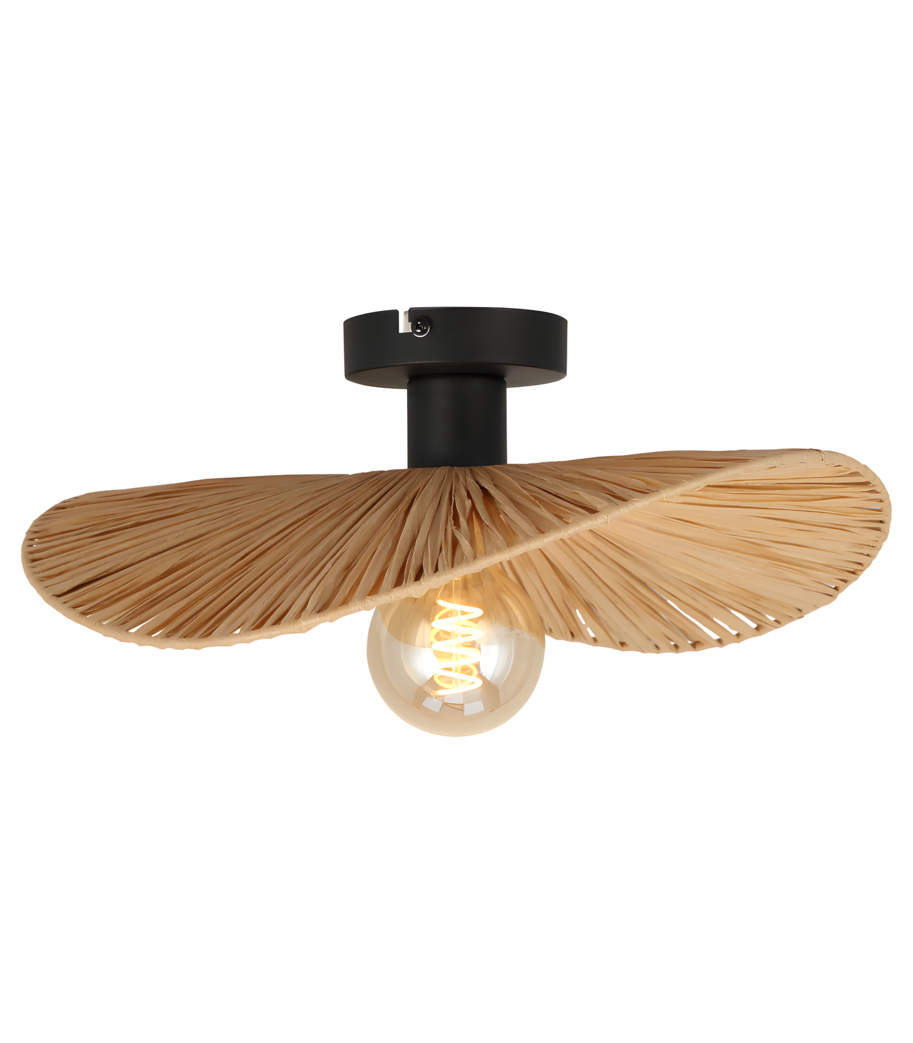 TOOLIGHT taklampa APP1827-1C Svart 41x41x17cm