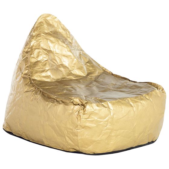 Sittsäck 200 L DROP 63 cm 75 cm Guld