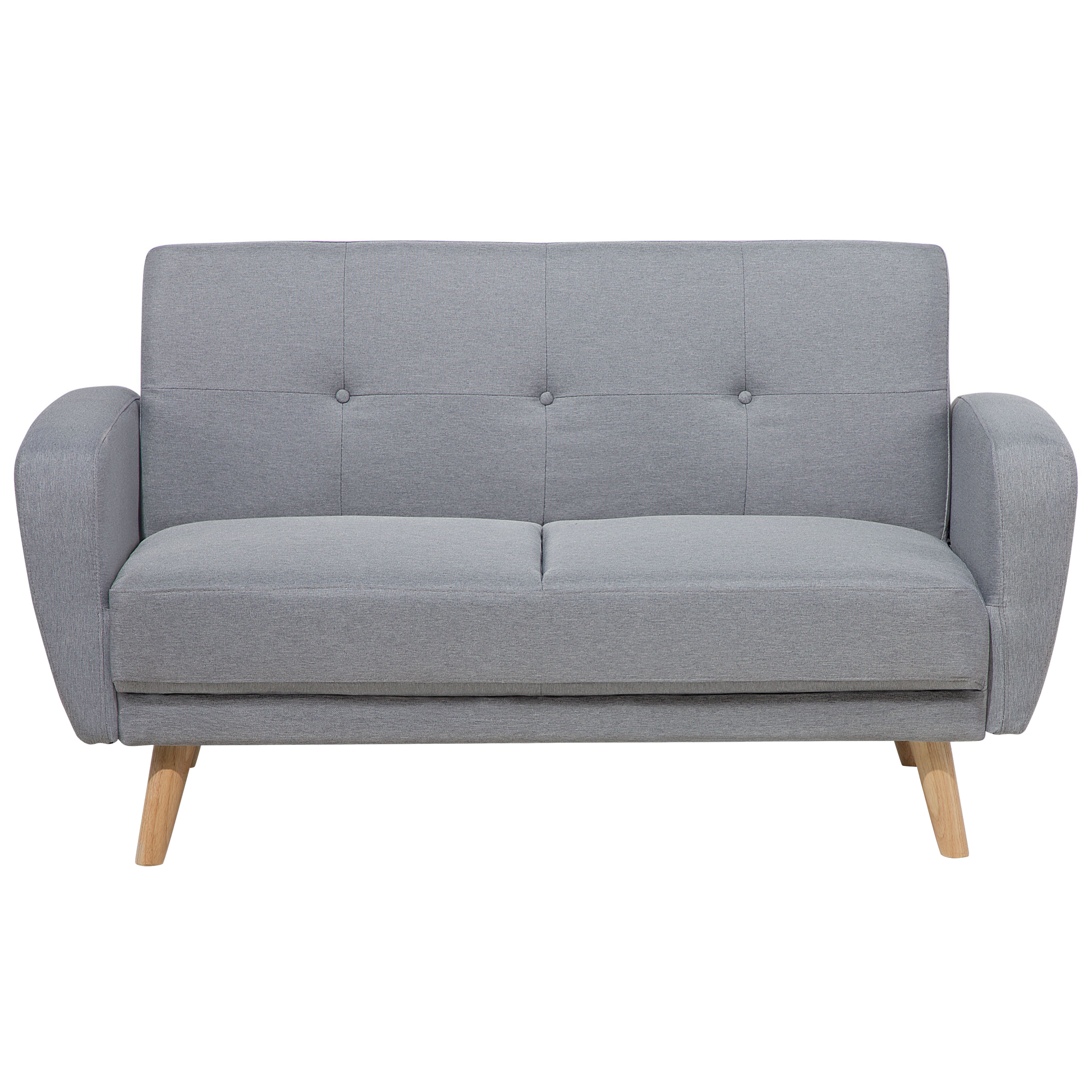 Bäddsoffa 2-sits FLORLI Ljusgrå