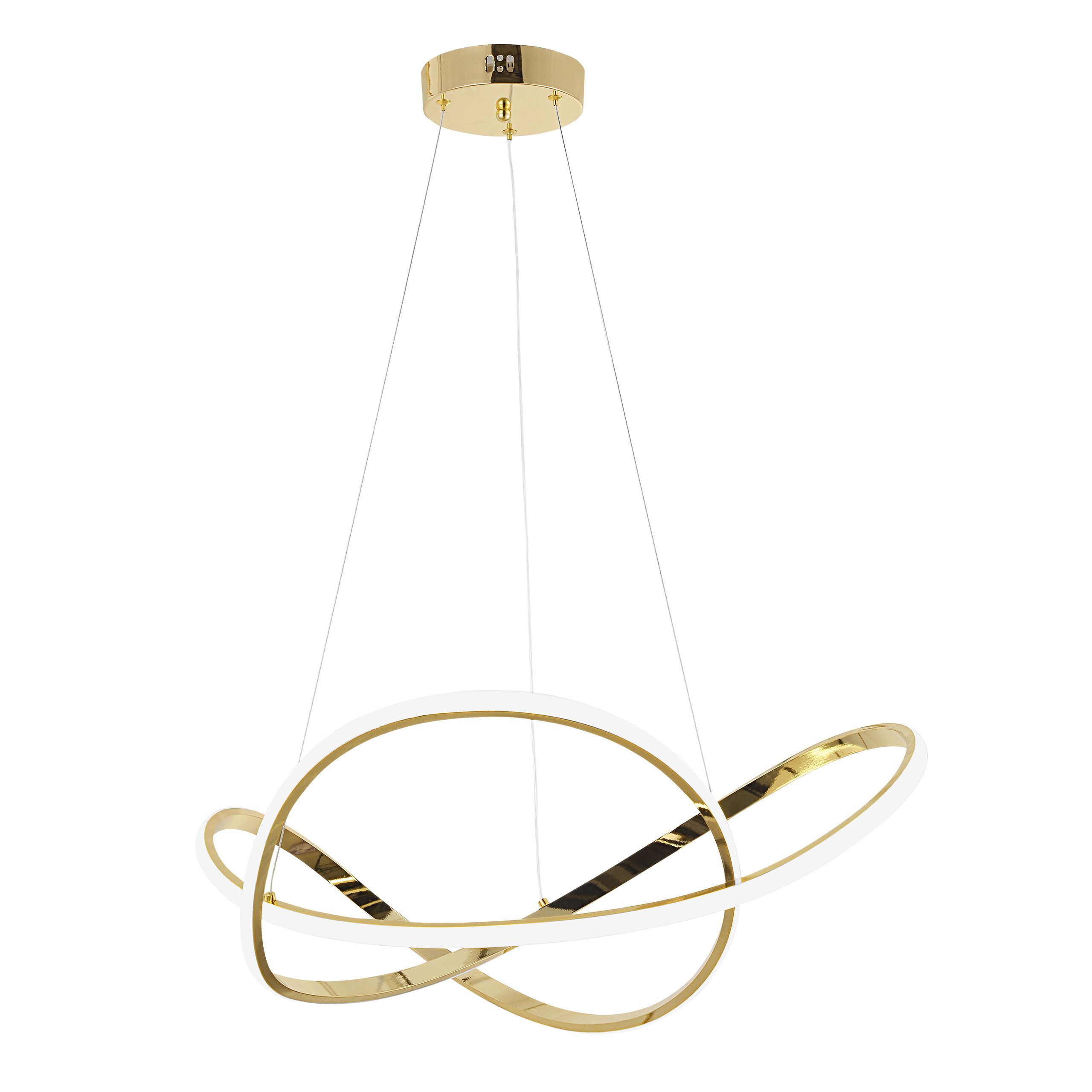 TOOLIGHT hängande taklampa LED G078-1CP Guld 73x73x90cm