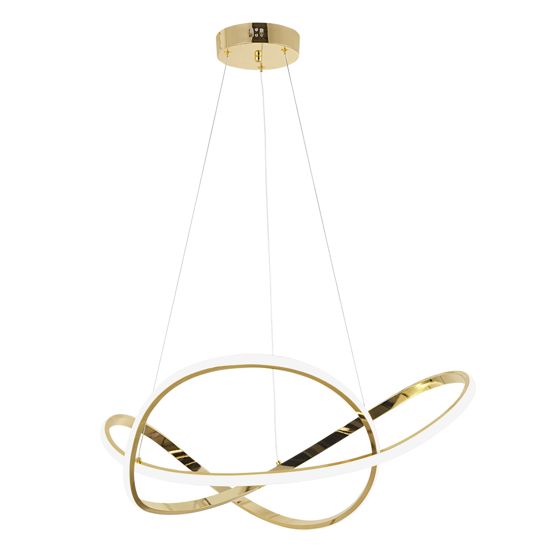 TOOLIGHT hängande taklampa LED G078-1CP Guld 73x73x90cm