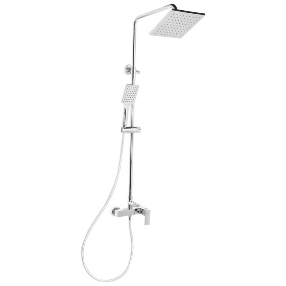 Duschblandare med regndusch CATAGENA Silver
