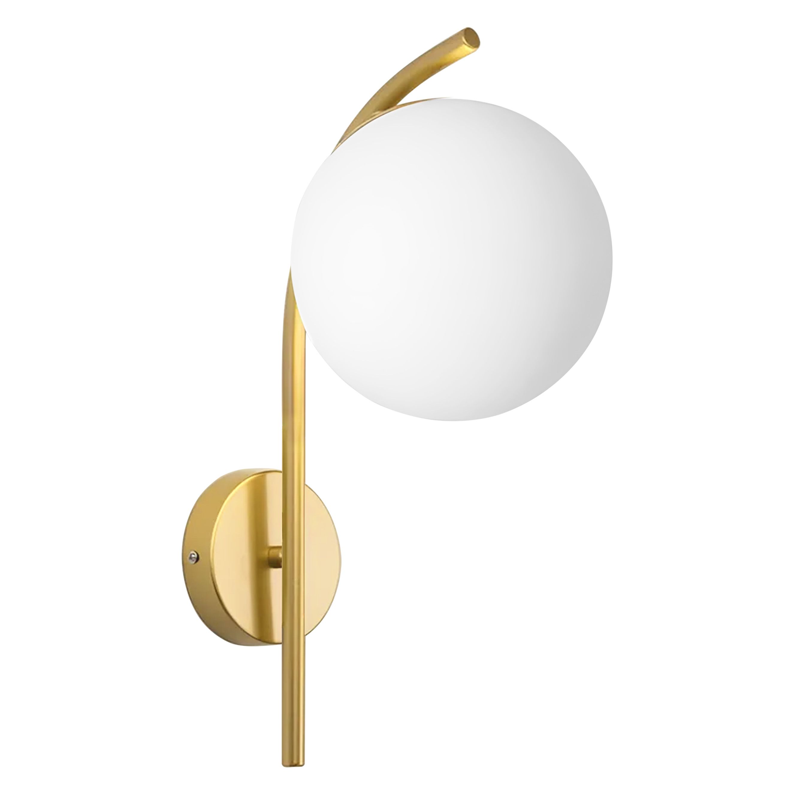 TOOLIGHT vägglampa G104-1W Guld/Vit 20,5x15x32cm
