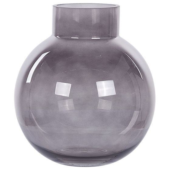 Blomvas POLYDROSOS 22 cm Glas Grå