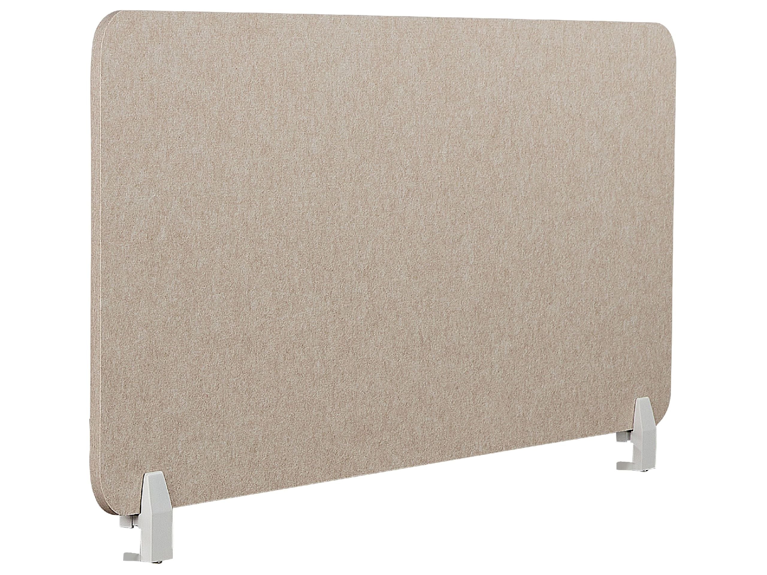 Skiljevägg för skrivbord SPLIT 120 x 50 cm Beige